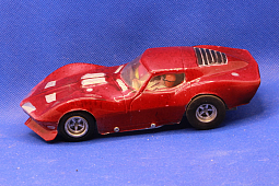 Slotcars66 Mark Shark II (Corvette) concept car 1/24th scale MPC body on AMF chassis 